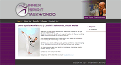Desktop Screenshot of cardiff-taekwondo.com